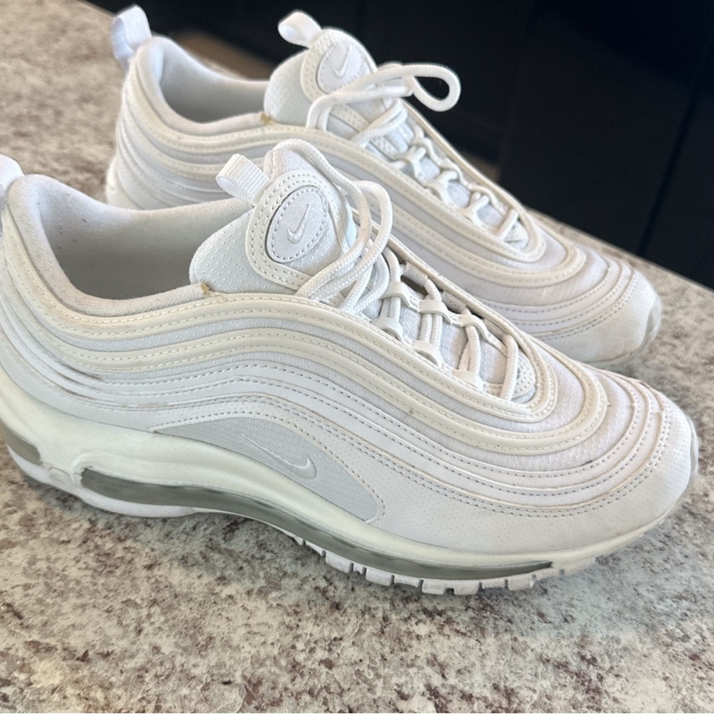 Nike Air Max 97 Triple White Sneakers
